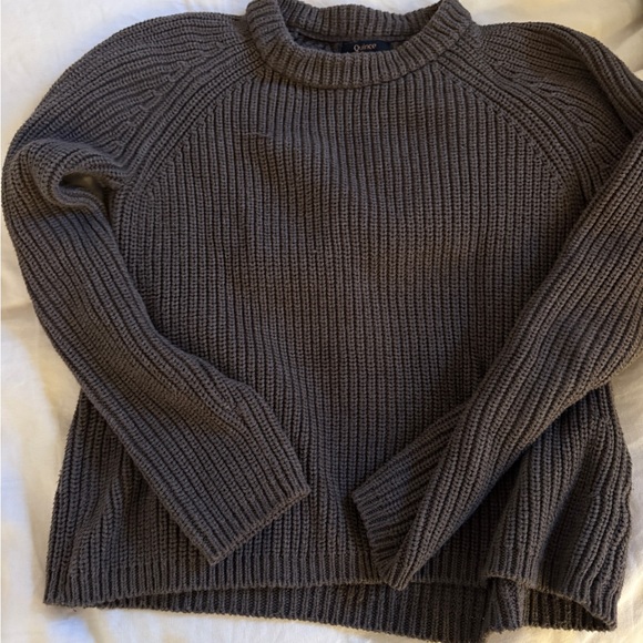 100% Organic Cotton Fisherman Crew Sweater quince - Picture 9 of 9